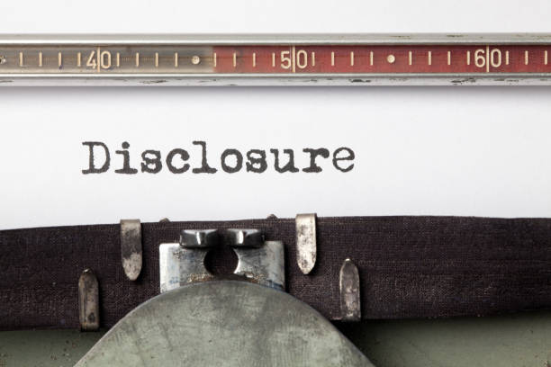 
        Disclosures
    